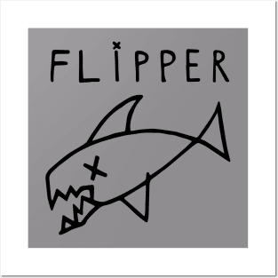 Flipper Posters and Art